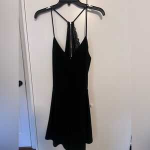 Dressy romper, black wore only once